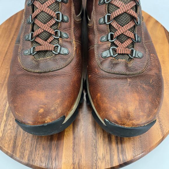 Timberland Boots Men\'s 13 Brown Leather Lace Up Ankle Waterproof Maddsen main image 5